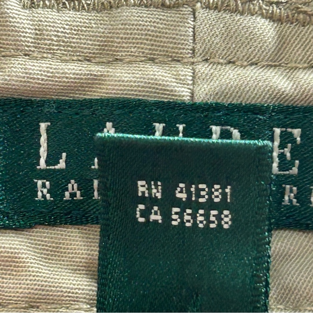 Lauren Ralph Lauren Tan Women's Cargo 100% Cotton Shorts Size 8 - Picture 4 of 9